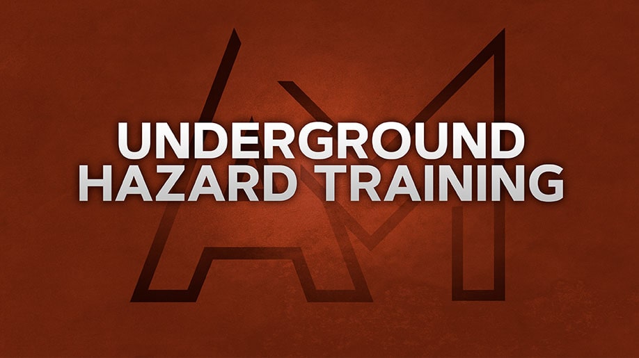 Underground Hazard Training